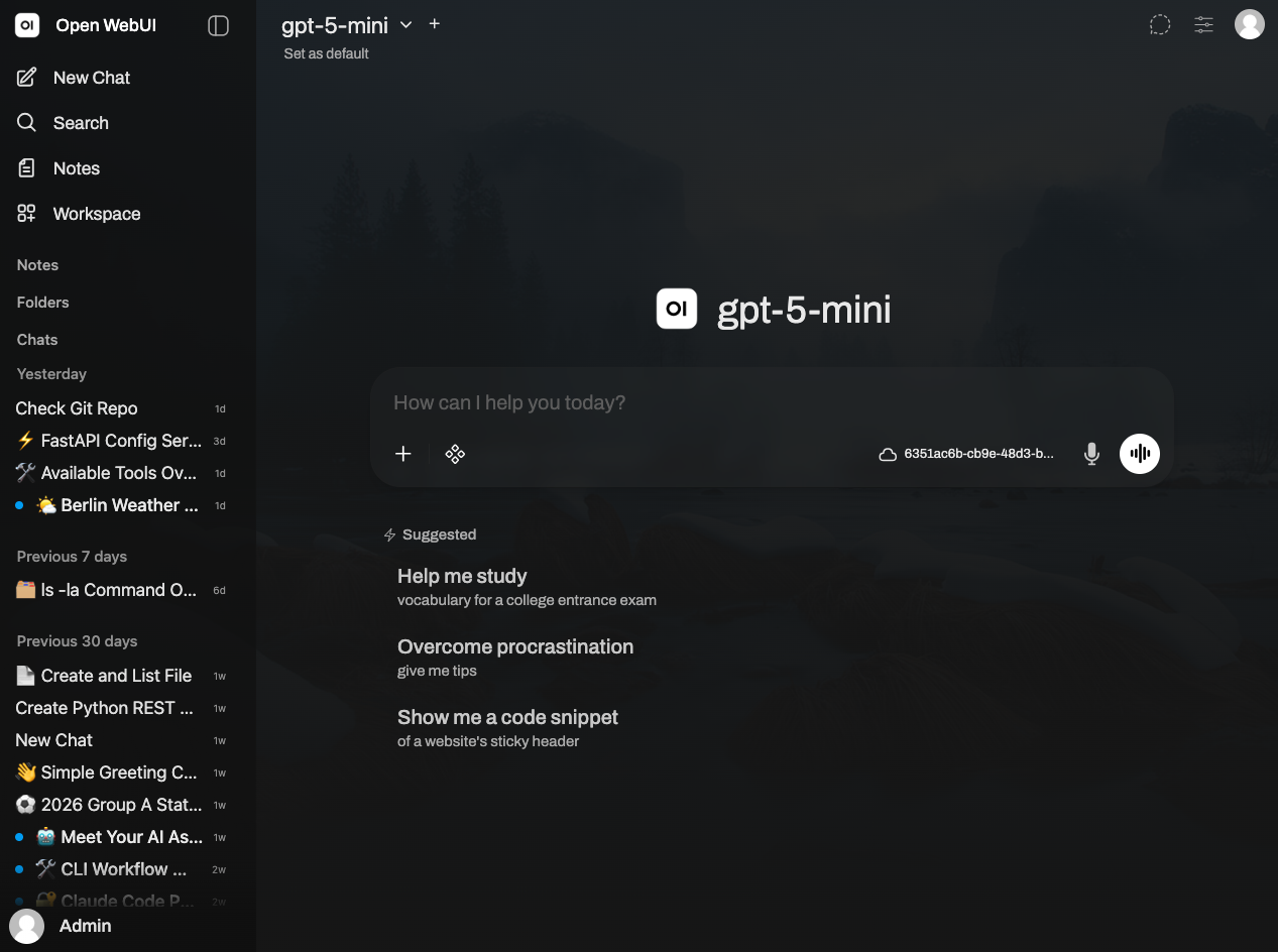 Featured image of post Open WebUI: Chat Interface & Context Options